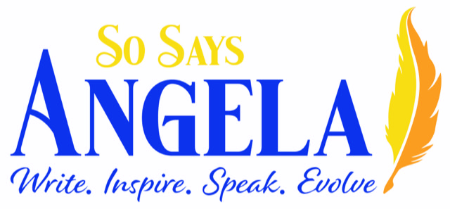 So Says Angela logo